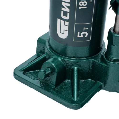 Домкрат гидравлический бутылочный, 5 т, 180-340 мм, в пласт. кейсе Сибртех по ценам производителя в Москве с доставкой по всей России