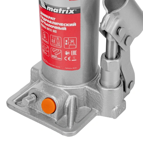 Домкрат гидравлический бутылочный, 3 т, h подъема 178-343 мм, в пластиковом кейсе Matrix по ценам производителя в Москве с доставкой по всей России