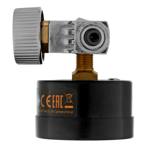 Регулятор давления с манометром для краскораспылителя K1500, 12 бар, 1/4" Denzel по ценам производителя в Москве с доставкой по всей России