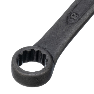 Ключ комбинированый, 8 мм, CrV, фосфатированный Сибртех по ценам производителя в Москве с доставкой по всей России