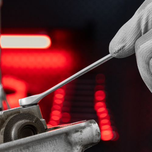 Набор ключей комбинированных, 6-22 мм, 12 шт, CrV, матовый хром Matrix по ценам производителя в Москве с доставкой по всей России