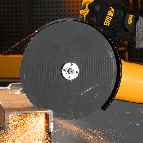 Машина шлифовальная угловая AG230-2600, 2600 Вт, 230 мм, 6000 об/мин Denzel по ценам производителя в Москве с доставкой по всей России