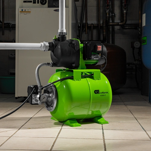 Насосная станция НС850-П, 850 Вт, напор 42 м, 3500 л/ч, ресивер 19 л Сибртех по ценам производителя в Москве с доставкой по всей России