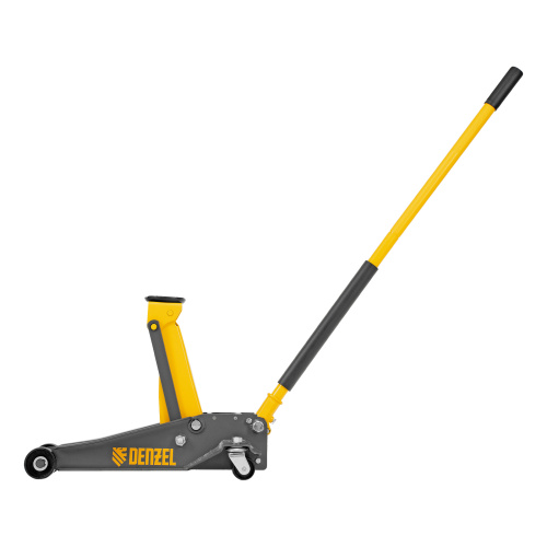Домкрат гидравлический подкатной, 3 т, 125-470 мм, быстрый подъем, проф. Denzel по ценам производителя в Москве с доставкой по всей России