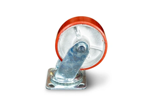 Колесо большегрузное поворотное SCp 55 125 мм полиуретановое (N) по ценам производителя в Москве с доставкой по всей России