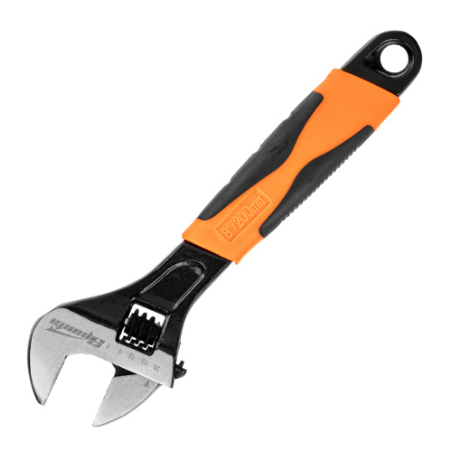 Ключ разводной, 200 мм, двухкомпонентная рукоятка Sparta по ценам производителя в Москве с доставкой по всей России