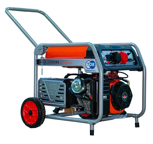 Генератор бензиновый 9,0 кВт 220В/380В с электростартером TOR KM13000HE по ценам производителя в Москве с доставкой по всей России
