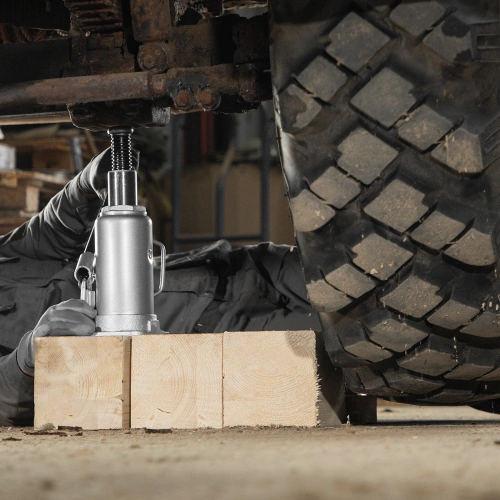 Домкрат гидравлический бутылочный, 15 т, высота подъема 230-460 мм Matrix по ценам производителя в Москве с доставкой по всей России