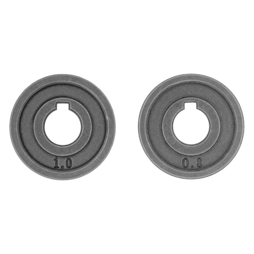 Подающий ролик, V профиль под стальную проволоку 0,8-1мм, 2 шт Denzel по ценам производителя в Москве с доставкой по всей России