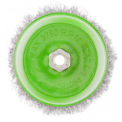 Щетка для УШМ, 150 мм, М14, "чашка", витая проволока 0.3 мм Сибртех по ценам производителя в Москве с доставкой по всей России