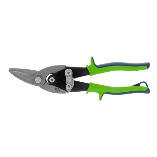 Ножницы по металлу, 250 мм, левый рез, сталь С55, двухкомпонентные рукоятки СИБРТЕХ по ценам производителя в Москве с доставкой по всей России