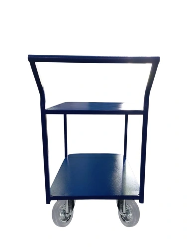 Тележка платформенная TOR ТП-1Я (500х800) 2х-ярусная (160мм) по ценам производителя в Москве с доставкой по всей России