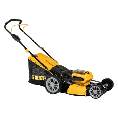 Газонокосилка аккумуляторная бесщеточная RLM450-36, Li-ion, 36 В, 4 Ач, 450 мм, травосборник 40 л Denzel по ценам производителя в Москве с доставкой по всей России