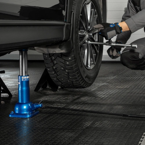 Домкрат механический бутылочный, 2 т, h подъема 210-495 мм, домкрат, ручка Stels купить в Москве с доставкой по всей России | ProtosMarket.ru