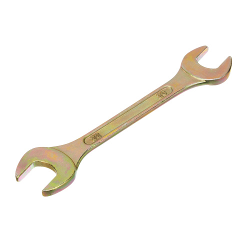 Набор ключей рожковых 6-22 мм, 8 шт, желтый цинк Сибртех по ценам производителя в Москве с доставкой по всей России