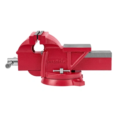 Тиски слесарные, 150 мм, поворотные, с наковальней Matrix по ценам производителя в Москве с доставкой по всей России