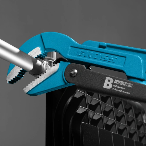 Ключ трубчатый рычажный 1.5, №2, цельнокованый, CrV, тип "B" Gross по ценам производителя в Москве с доставкой по всей России