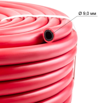 Рукав д.9.0мм красный (бухта 40 метров, пр-во FoxWeld/КНР) купить в Москве с доставкой по всей России | ProtosMarket.ru
