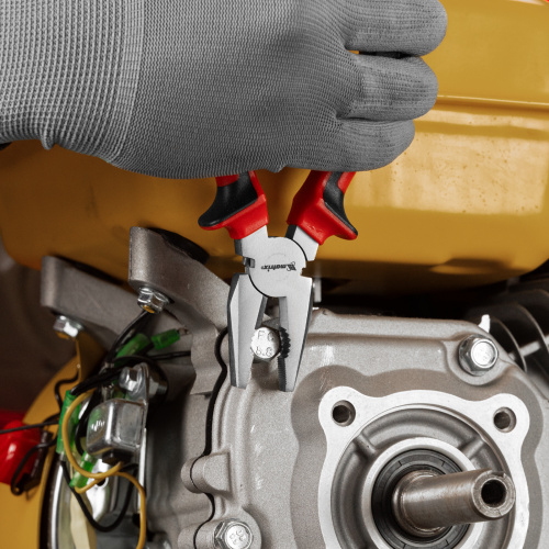 Плоскогубцы Nickel, 160 мм, никелированные, двухкомпонентные рукоятки Matrix по ценам производителя в Москве с доставкой по всей России