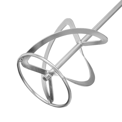 Насадка для миксера, для тяжелых растворов, 160 х 590 мм, оцинкованная, хвостовик резьба М14 Сибртех по ценам производителя в Москве с доставкой по всей России