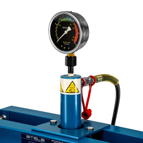 Пресс гидравлический с манометром, 12 т (комплект из 2 частей) Stels по ценам производителя в Москве с доставкой по всей России