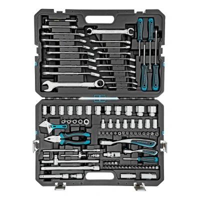 Набор инструментов, 1/4", 1/2", CrV, 120 зубьев, 101 предмет Gross по ценам производителя в Москве с доставкой по всей России