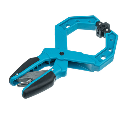 Струбцина клещеобразная 4, пластиковый корпус, храповой механизм жесткой фиксации, 100 мм Gross по ценам производителя в Москве с доставкой по всей России