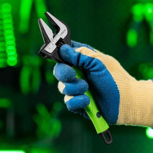 Ключ разводной, 200 мм, тонкие губки, фосфатированый Сибртех по ценам производителя в Москве с доставкой по всей России