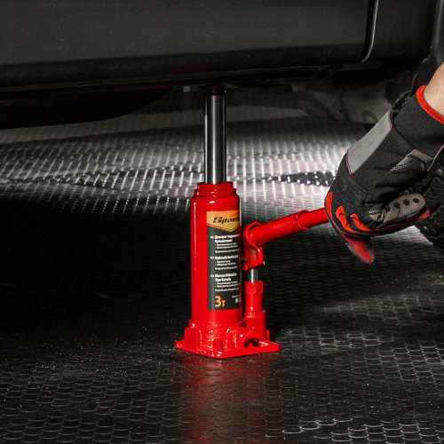 Домкрат гидравлический бутылочный, 3т, h подъема 180-340 мм Sparta по ценам производителя в Москве с доставкой по всей России