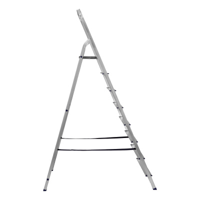 Стремянка, 8 ступеней, алюминиевая, Сибртех по ценам производителя в Москве с доставкой по всей России