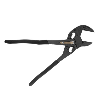 Клещи переставные, кнопочный механизм, обливные рукоятки, сантехнические, 250 мм Denzel по ценам производителя в Москве с доставкой по всей России