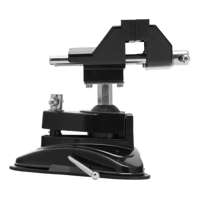 Тиски настольные, резиновая вакуумная присоска, шарнирный механизм, ширина рабочих губок 70 мм Matrix по ценам производителя в Москве с доставкой по всей России