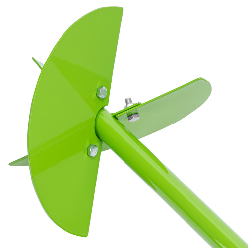 Бур лопастной со сменными ножами, 2110 мм, удлинитель, диаметр 150 мм, 200 мм, Сибртех по ценам производителя в Москве с доставкой по всей России