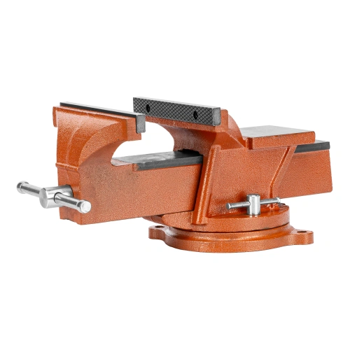 Тиски слесарные, 200 мм, поворотные, с наковальней Sparta по ценам производителя в Москве с доставкой по всей России