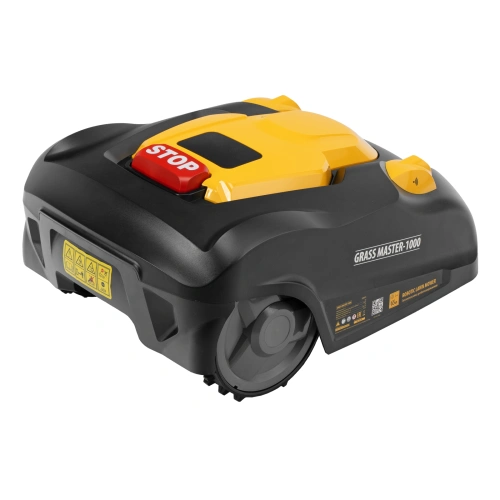 Робот-газонокосилка Grass Master 1000  1000м², 3Ач, 28V, LCD дисплей, Wi-Fi Denzel по ценам производителя в Москве с доставкой по всей России