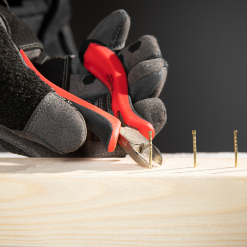 Бокорезы Mini, 130 мм, никелированные, авторазжим, двухкомпонентные рукоятки Matrix по ценам производителя в Москве с доставкой по всей России