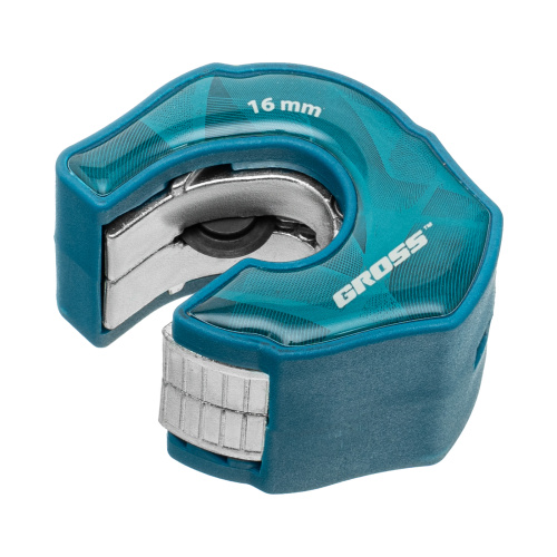 Труборез ладонный "Piranha", 16 мм, 1/2, автоматическая регулировка зажима трубы, трещотка с храповым механизмом, отверстие 1/4 Gross по ценам производителя в Москве с доставкой по всей России