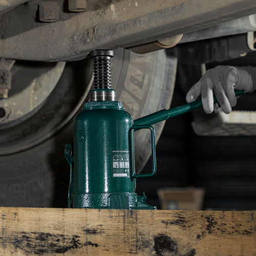 Домкрат гидравлический бутылочный, 20 т, 215-405 мм Сибртех по ценам производителя в Москве с доставкой по всей России