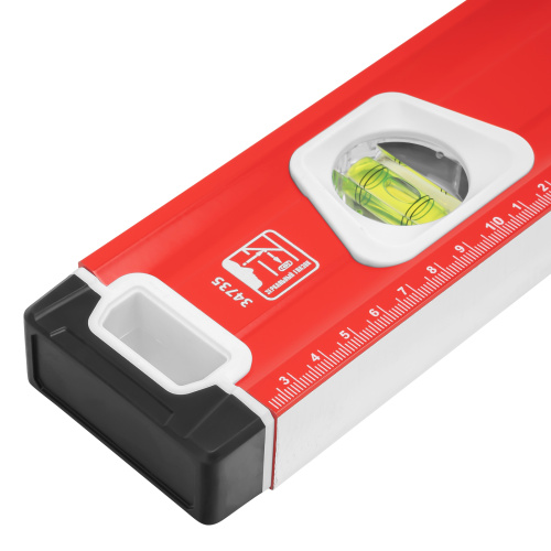 Уровень алюминиевый, магнит, фрезерованный, 3 глазка (1 зеркальный) двухкомпонентные рукоятки, 1500 мм Matrix по ценам производителя в Москве с доставкой по всей России