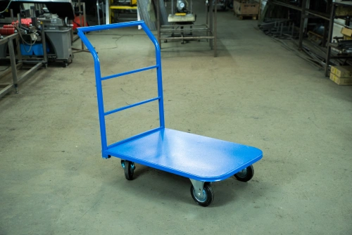 Тележка платформенная TOR ТП-2 (600х900) г/п 435 кг (160 мм) купить в Москве с доставкой по всей России | ProtosMarket.ru