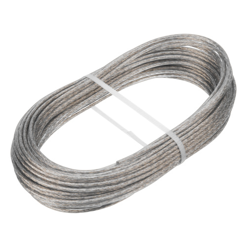 Трос металлополимерный прозрачный ПР-3.0, толщина 3.0 мм, моток 20 метров Сибртех по ценам производителя в Москве с доставкой по всей России