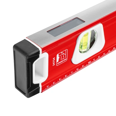 Уровень алюминиевый, магнит, фрезерованный, 3 глазка (1 зеркальный) двухкомпонентные рукоятки, 1200 мм Matrix по ценам производителя в Москве с доставкой по всей России