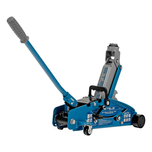 Домкрат гидравлический подкатной с фиксатором, 2.5 т, Safety Pin, 140-385 мм, в кейсе Stels по ценам производителя в Москве с доставкой по всей России