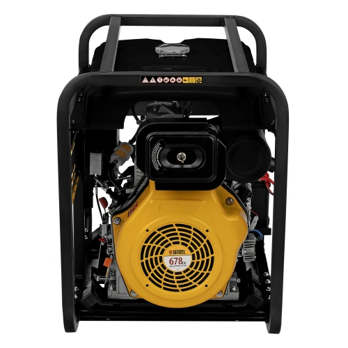 Генератор дизельный DES-85E, 8,5 кВт, 230 В, 16 л, электростартер Denzel по ценам производителя в Москве с доставкой по всей России