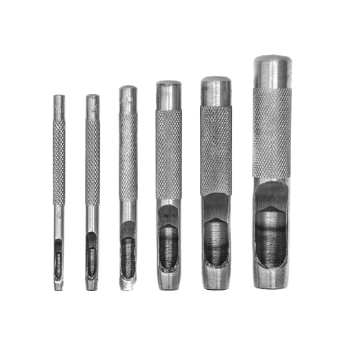 Набор пробойников для кожи 3 4 6 8 10 12.5 мм, 6 шт, чехол Сибртех по ценам производителя в Москве с доставкой по всей России