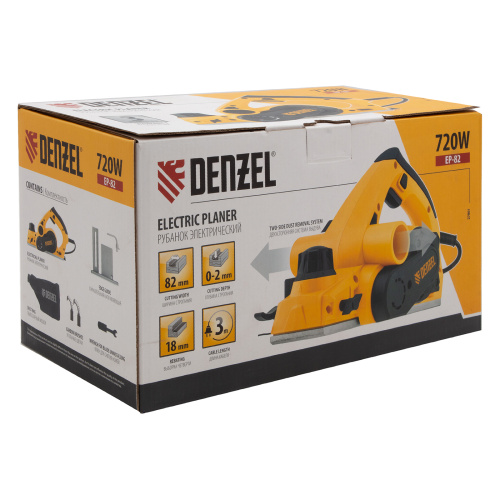 Рубанок электрический EP-82, 720 Вт, 82 мм Denzel по ценам производителя в Москве с доставкой по всей России