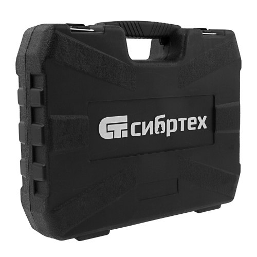 Набор инструмента, 1/2", 1/4", пластиковый кейс,94 предмета Сибртех купить в Москве с доставкой по всей России | ProtosMarket.ru