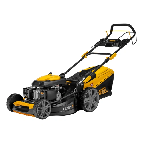 Газонокосилка бензиновая GLD-520SP, 196 куб.см, ширина 52 см, привод, 7 уровней,травосборник 60 л Denzel по ценам производителя в Москве с доставкой по всей России