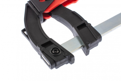 Струбцина реечная быстрозажимная, пластиковый корпус рычажно-храповой механизм, 100 х 90 х 195 мм, штанга 5 х 20 мм Matrix по ценам производителя в Москве с доставкой по всей России