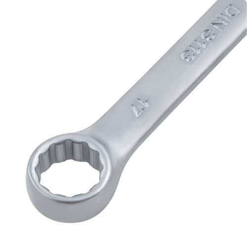 Набор ключей комбинированных, 8-19 мм, 8 шт, CrV, матовый хром Matrix по ценам производителя в Москве с доставкой по всей России